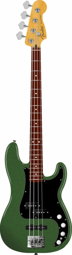 Fender Player II Modified Active Precision Bass, Rosewood Fingerboard, Harvest Green Metallic