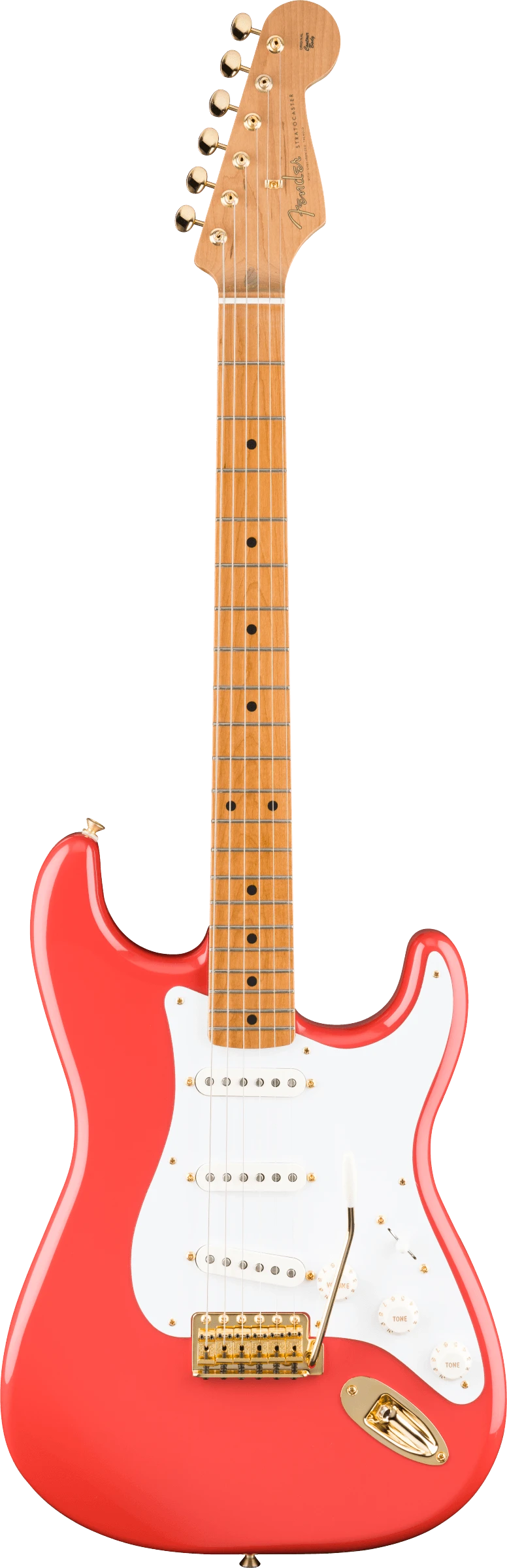 Fender Limited Edition Vintera II '50s Stratocaster, Roasted Maple Fingerboard, Fiesta Red 1 Fender Limited Edition Vintera II '50s Stratocaster, Roasted Maple Fingerboard, Fiesta Red