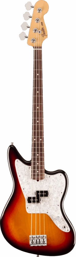 Fender Mark Hoppus Jaguar Bass, Rosewood Fingerboard, 3-Colour Sunburst