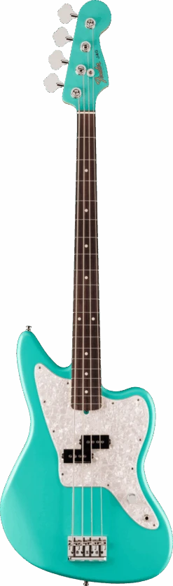 Fender Mark Hoppus Jaguar Bass, Rosewood Fingerboard, Sea Foam Green