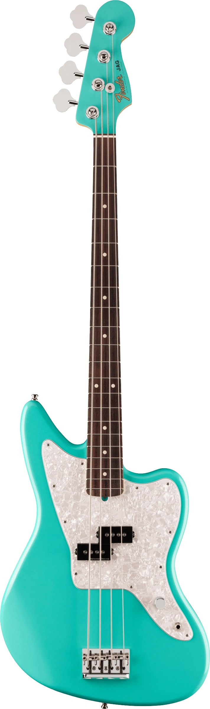 Fender Mark Hoppus Jaguar Bass, Rosewood Fingerboard, Sea Foam Green 1 Fender Mark Hoppus Jaguar Bass, Rosewood Fingerboard, Sea Foam Green