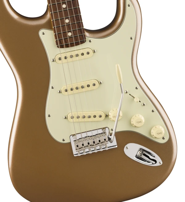 Fender Dealer Exclusive American Professional II Stratocaster RW - Firemist Gold, Matching Headstock 2 Fender Dealer Exclusive American Professional II Stratocaster RW - Firemist Gold, Matching Headstock - Image 2