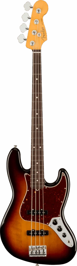 Fender American Professional II Jazz Bass, Rosewood Fingerboard, 3-Colour Sunburst