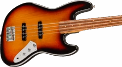 Fender Jaco Pastorius Jazz Bass, Fretless, Pau Ferro Fingerboard, 3-Color Sunburst -Guitar Store 0196208800 fen ins cbr 1 nr