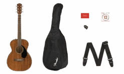 Fender CC-60S Concert Pack V2, All-Mahogany