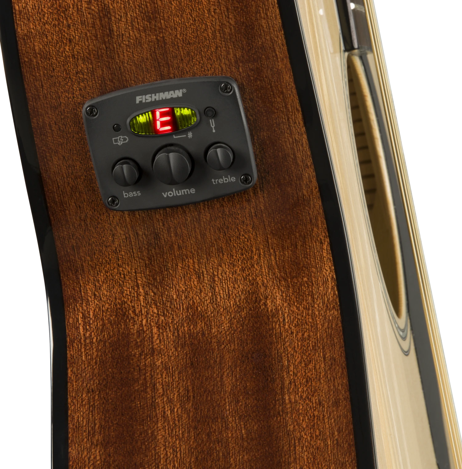 Fender CC-60SCE Concert Acoustic-Electric Guitar - Natural 2 Fender CC-60SCE Concert Acoustic-Electric Guitar - Natural - Image 2