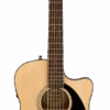 Fender CC-60SCE Concert Acoustic-Electric Guitar - Natural