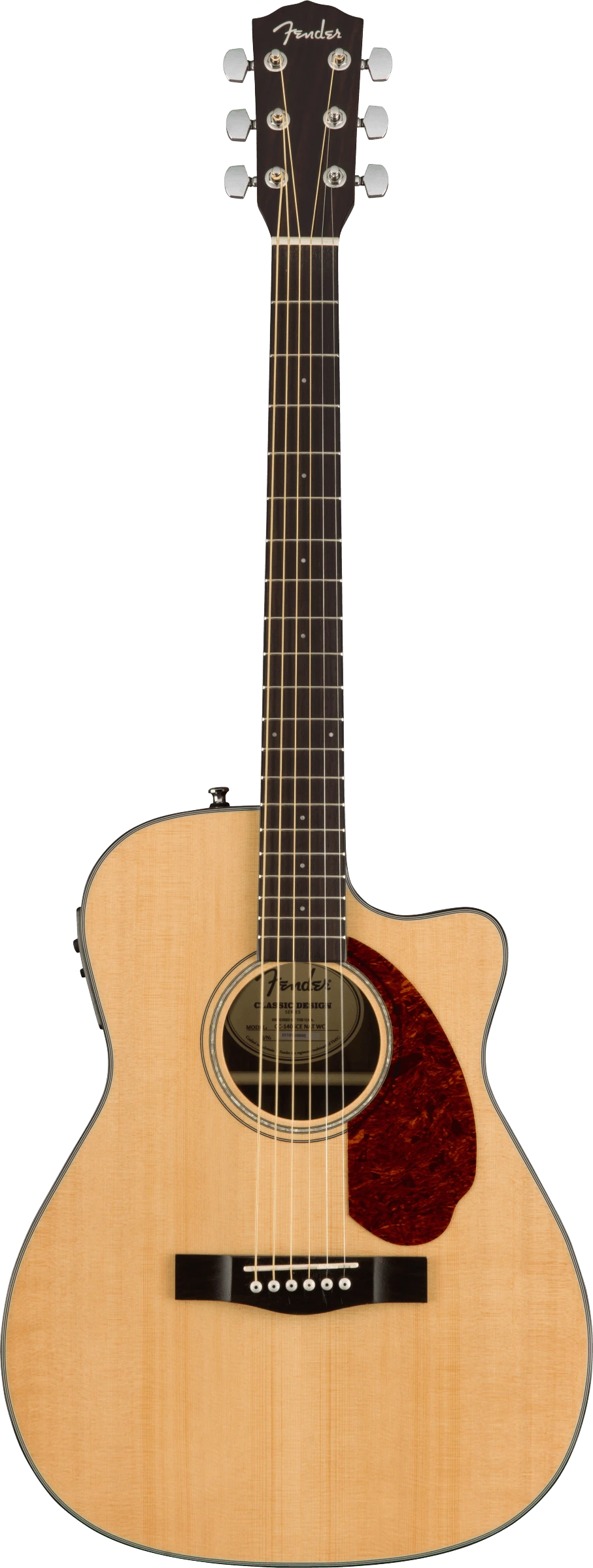 Fender CC-140SCE Concert, Walnut Fingerboard, Natural W/case 1 Fender CC-140SCE Concert, Walnut Fingerboard, Natural W/case