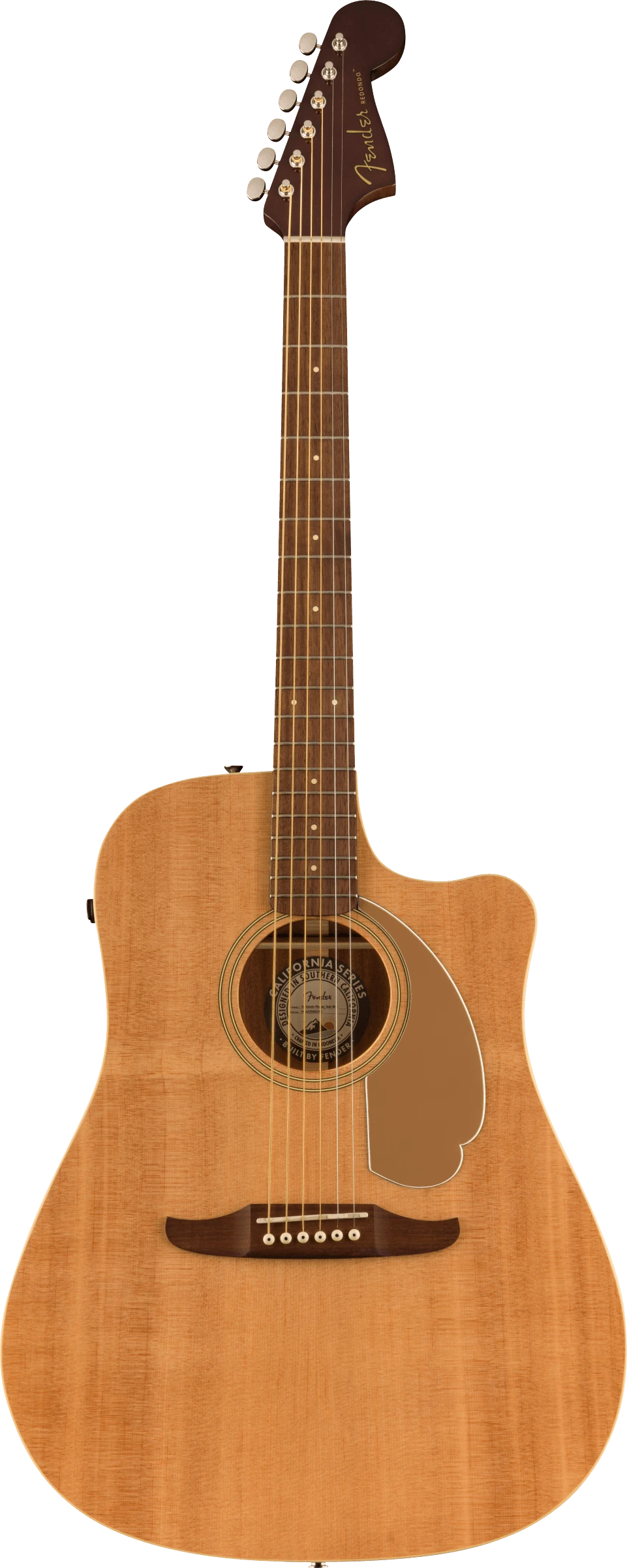 Fender Redondo Player Acoustic, Gold Pickguard, Natural 1 Fender Redondo Player Acoustic, Gold Pickguard, Natural