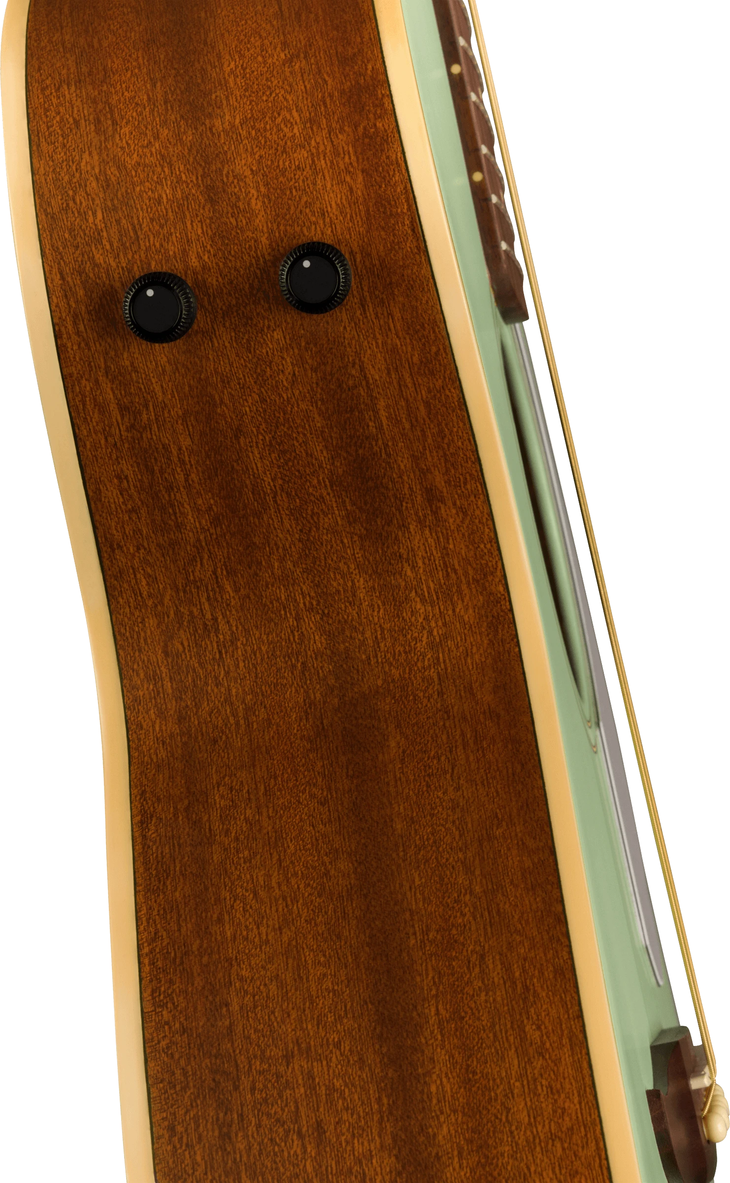 Fender Newporter Player Acoustic Guitar, Surf Green 4 Fender Newporter Player Acoustic Guitar, Surf Green - Image 4