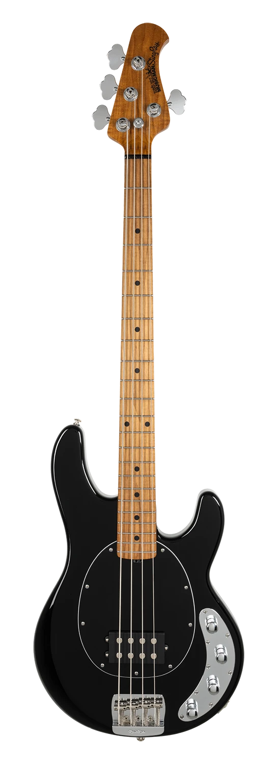 Music Man StingRay Special Bass Guitar - Black, Single Pickup, Chrome HW 1 Music Man StingRay Special Bass Guitar - Black, Single Pickup, Chrome HW