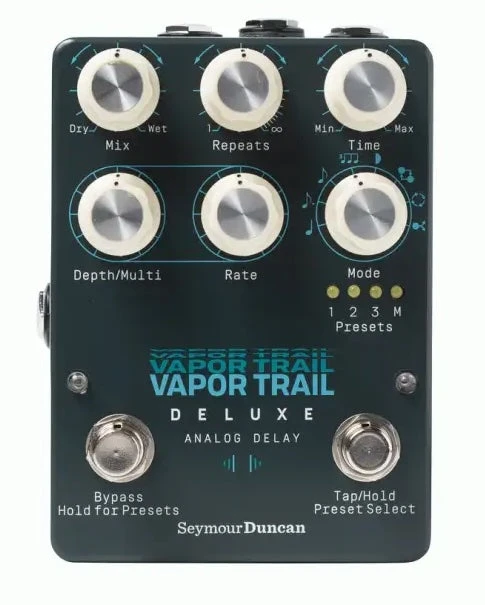 Seymour Duncan Vapor Trail Deluxe Analog Delay Pedal 1 Seymour Duncan Vapor Trail Deluxe Analog Delay Pedal