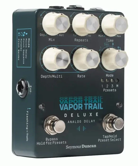 Seymour Duncan Vapor Trail Deluxe Analog Delay Pedal 2 Seymour Duncan Vapor Trail Deluxe Analog Delay Pedal - Image 2