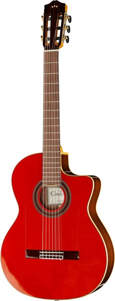 Cordoba GK Studio Negra Classical Guitar - Wine Red
