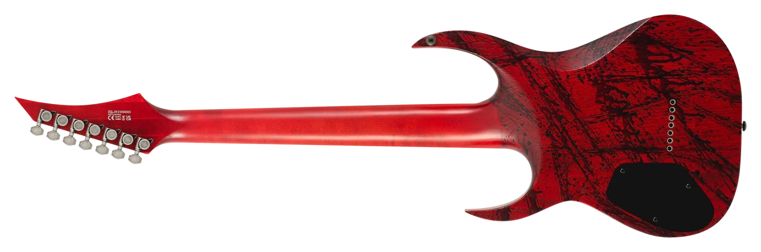 Solar A2.7Canibalismo+ Electric Guitar - Blood Red Open Pore W/Blood Red Splatter - 7 STRING 4 Solar A2.7Canibalismo+ Electric Guitar - Blood Red Open Pore W/Blood Red Splatter - 7 STRING - Image 4