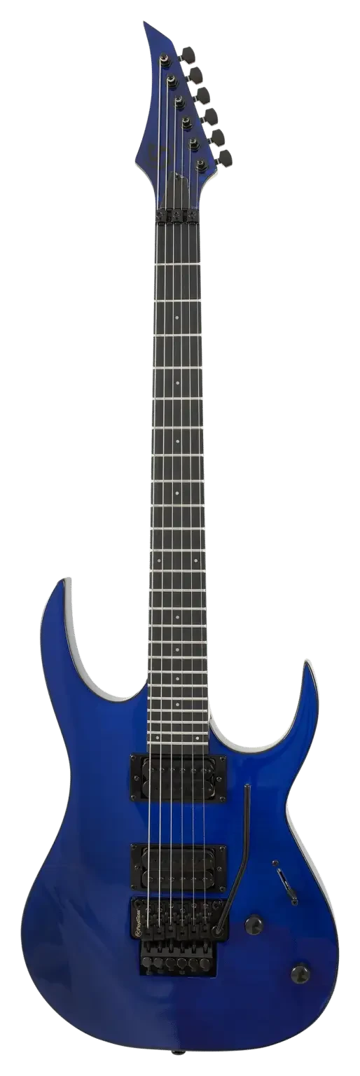 S By Solar SB4.6FRFBL Electric Guitar W/Floyd Rose - Flame Blue 1 S By Solar SB4.6FRFBL Electric Guitar W/Floyd Rose - Flame Blue