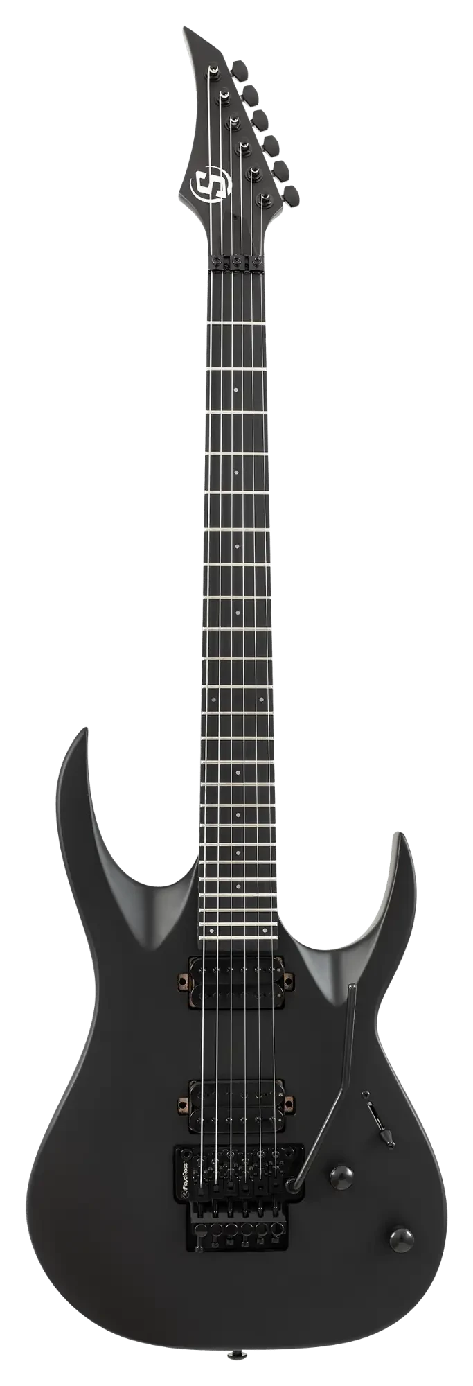 S By Solar AB4.6FRC Electric Guitar W/Floyd Rose - Carbon Black Matte 1 S By Solar AB4.6FRC Electric Guitar W/Floyd Rose - Carbon Black Matte