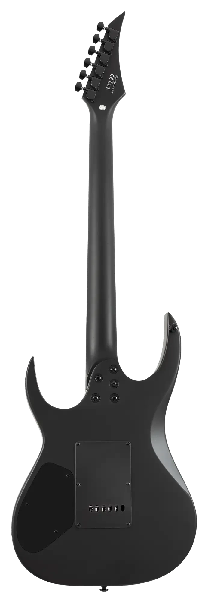 S By Solar AB4.6FRC Electric Guitar W/Floyd Rose - Carbon Black Matte 2 S By Solar AB4.6FRC Electric Guitar W/Floyd Rose - Carbon Black Matte - Image 2