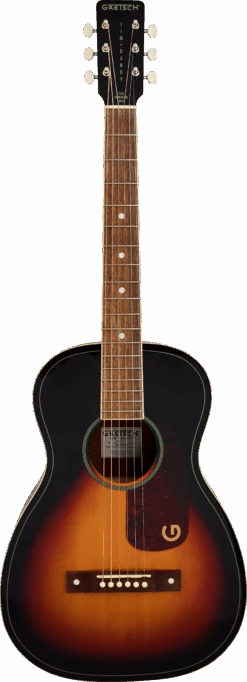 Gretsch Jim Dandy Parlor LTD, Solid Top, Walnut Fingerboard, Heritage Burst
