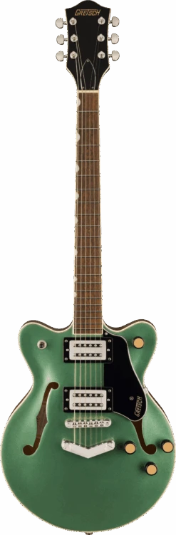 Gretsch G2655 Streamliner Center Block Jr. Double-Cut With V-Stoptail, Laurel Fingerboard, Steel Olive