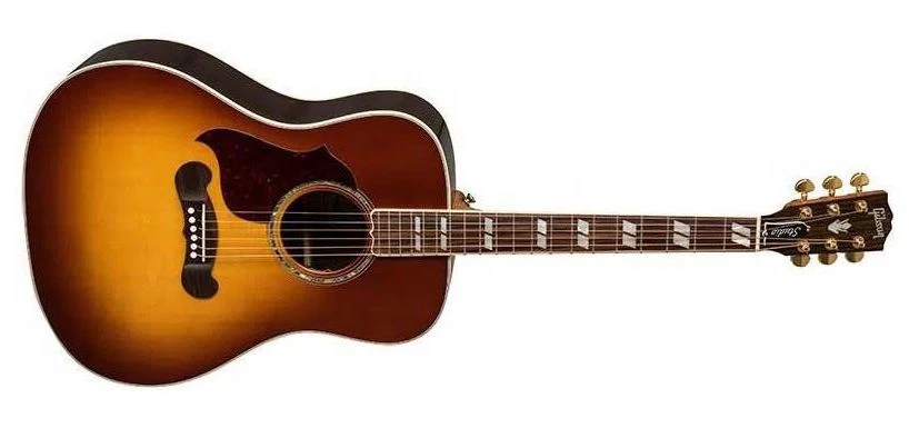 Gibson Songwriter Burst Left Hand 2 Gibson Songwriter Burst Left Hand - Image 2