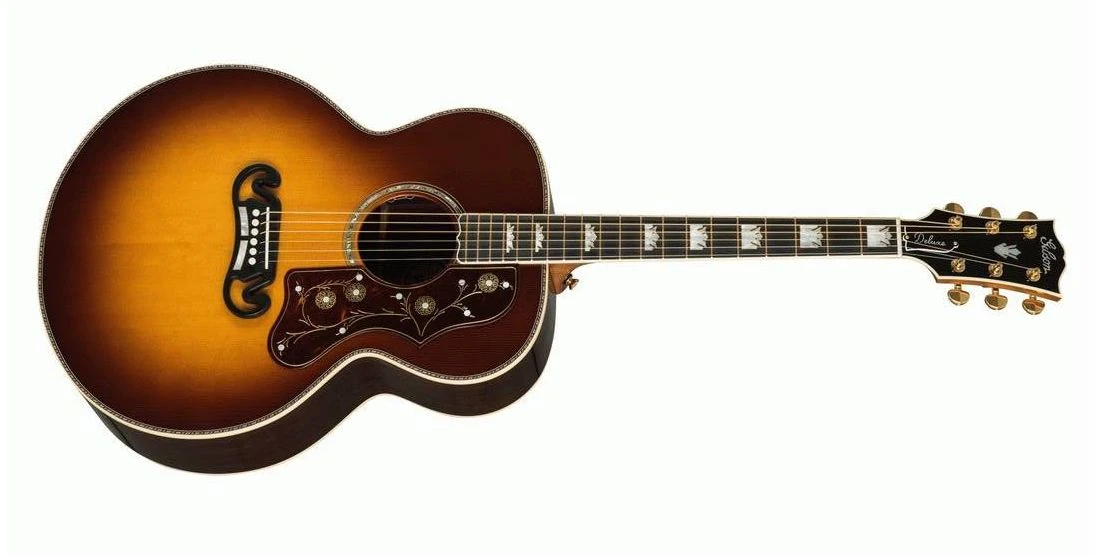 Gibson SJ200 Deluxe Rosewood Burst 2019 2 Gibson SJ200 Deluxe Rosewood Burst 2019 - Image 2
