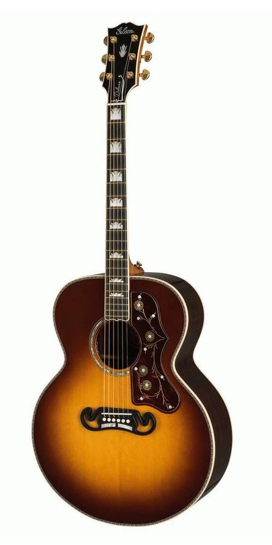 Gibson SJ200 Deluxe Rosewood Burst 2019 1 Gibson SJ200 Deluxe Rosewood Burst 2019