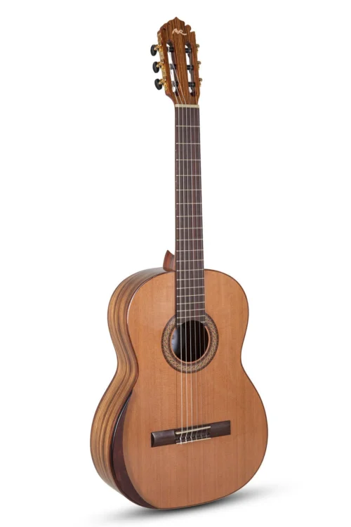 Manuel Rodriguez Concert 4/4 Gloss Academia 40-C Cedar / Zebrano - Armrest