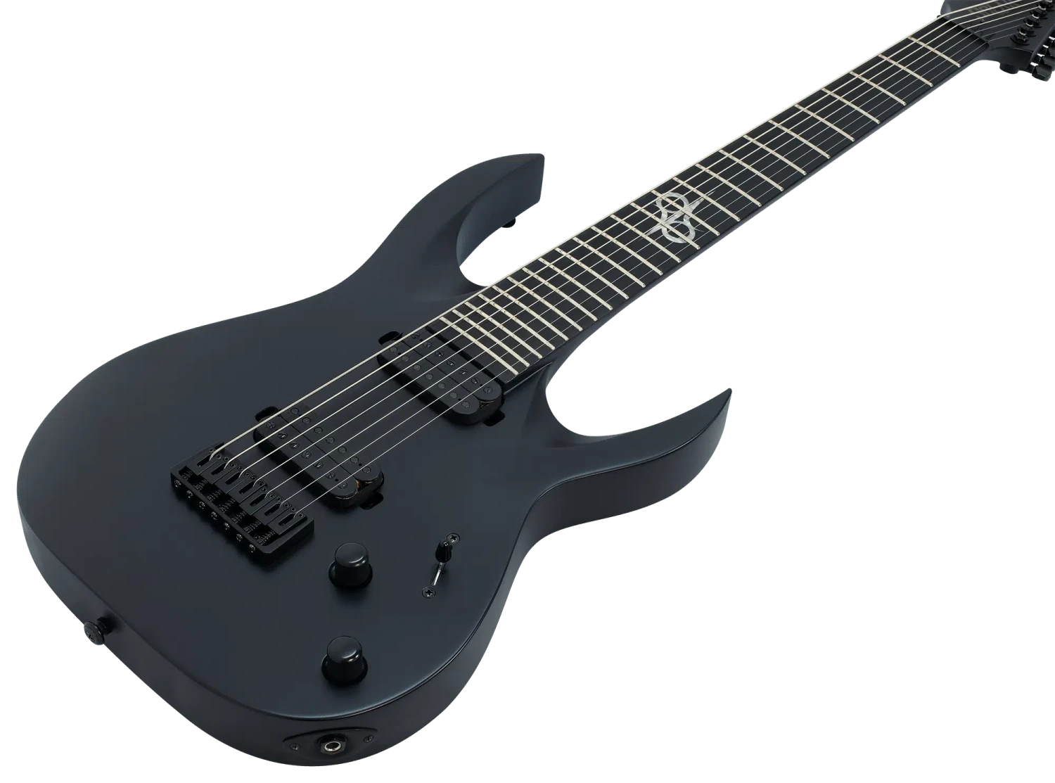 Solar A2.7C Electric Guitar - Carbon Black Matte - 7 STRING 3 Solar A2.7C Electric Guitar - Carbon Black Matte - 7 STRING - Image 3