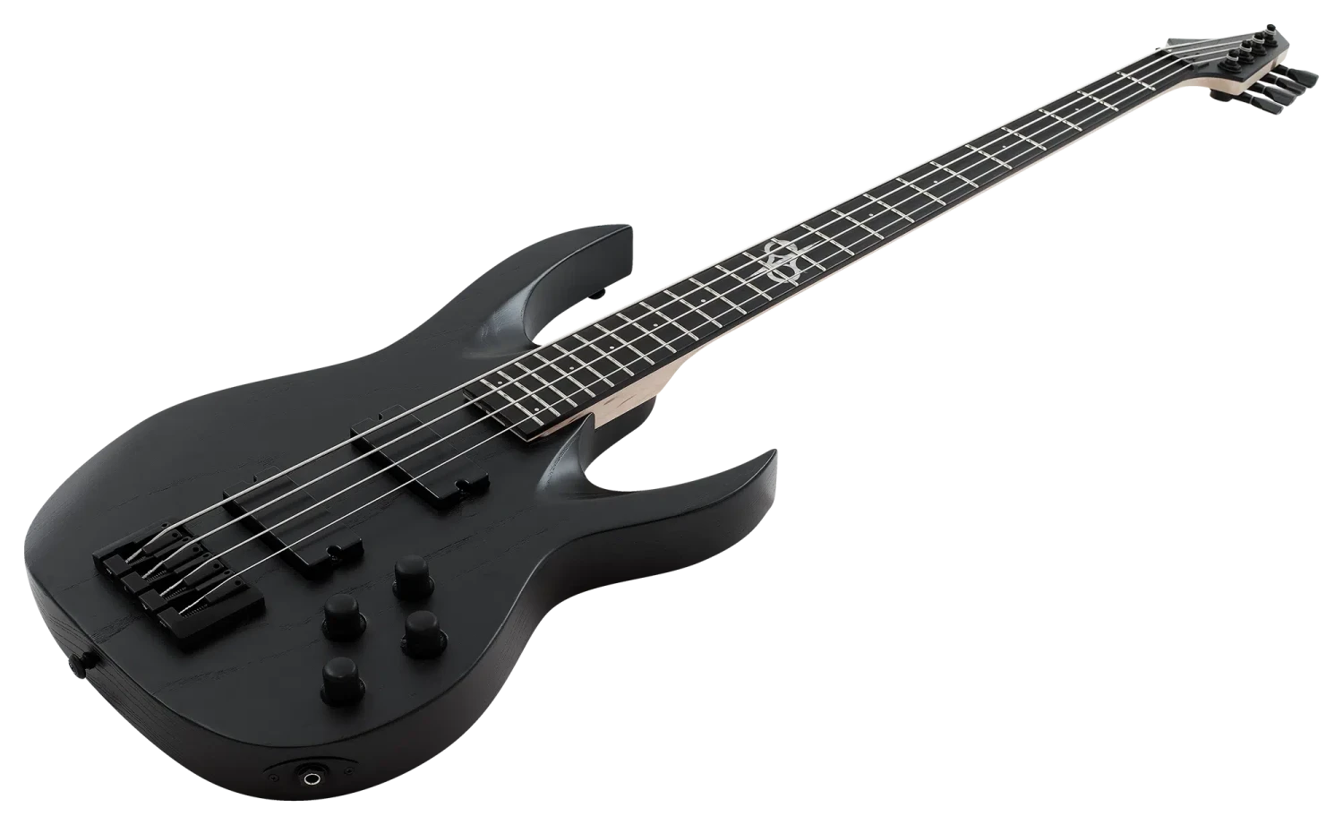 Solar AB2.4BOP SK 4-String Electric Bass - Black Open Pore Matte 3 Solar AB2.4BOP SK 4-String Electric Bass - Black Open Pore Matte - Image 3