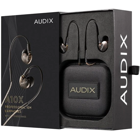 Audix A10X In-Ear Monitors W/ Extra Bass 2 Audix A10X In-Ear Monitors W/ Extra Bass - Image 2