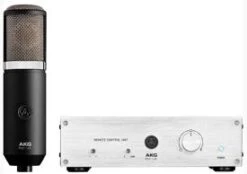 AKG P820 Tube Dual Large-diaphragm, ECC 83 Dual Triode Vacuum Tube Microphone