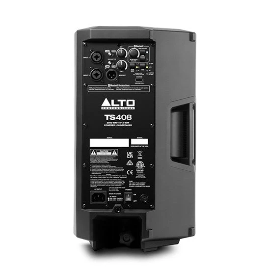 Alto Pro TS408 8" 2-Way Powered Loudspeaker W/ Bluetooth & Wireless Speaker Linking 2 Alto Pro TS408 8" 2-Way Powered Loudspeaker W/ Bluetooth & Wireless Speaker Linking - Image 2