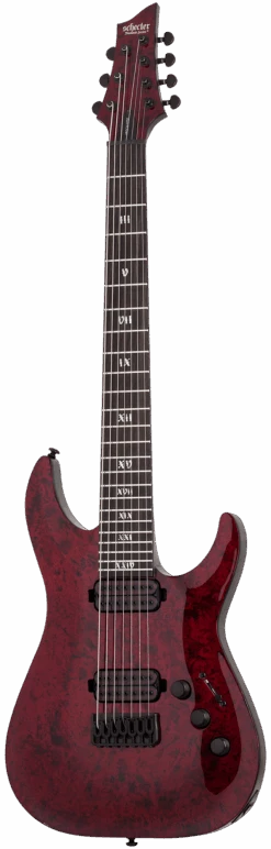 Schecter C-7 Apocalypse Red Reign