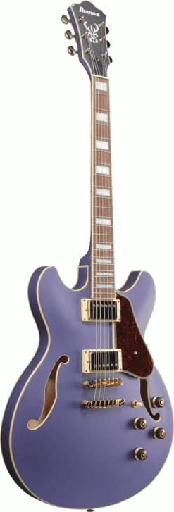 Ibanez AS73G MPF Metallic Purple Flat Electric Guitar -Guitar Store AS73G MPF 3