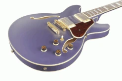 Ibanez AS73G MPF Metallic Purple Flat Electric Guitar -Guitar Store AS73G MPF 4