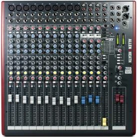 Allen & Heath ZED-16FX Analog Mixer W/ Effects 1 Allen & Heath ZED-16FX Analog Mixer W/ Effects
