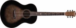 Washburn Bella Tono 'Novo S9' Acoustic Guitar Studio, Charcoal Burst