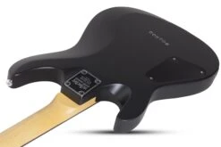 Schecter Left Hand Satin Black SCH433 10 Schecter Left Hand Satin Black SCH433 -Guitar Store C 6DeluxeLH.02