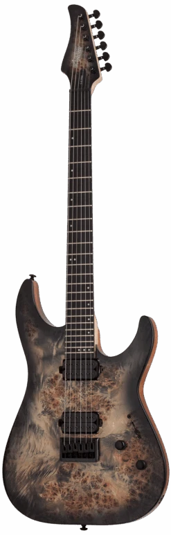 Schecter C-6 Pro Charcoal Burst
