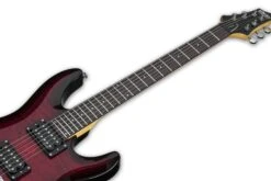 Schecter C-6 Plus See-Thru Cherry Burst SCH447 -Guitar Store C 6Plus.See ThruCherryBurst.07
