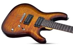 Schecter C-6 Plus Vintage Sunburst SCH444 9 Schecter C-6 Plus Vintage Sunburst SCH444 -Guitar Store C 6Plus.VintageSunburst.03