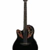 Ovation CE44L-5 Left-Handed Acoustic Guitar - Black
