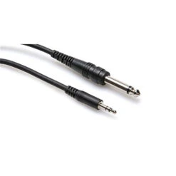 Hosa CMP-105 1/4" TS To 3.5mm TRS Mono Interconnect Cable (5ft)