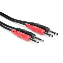 Hosa CPP-202 Dual 1/4" TS To Same Cable