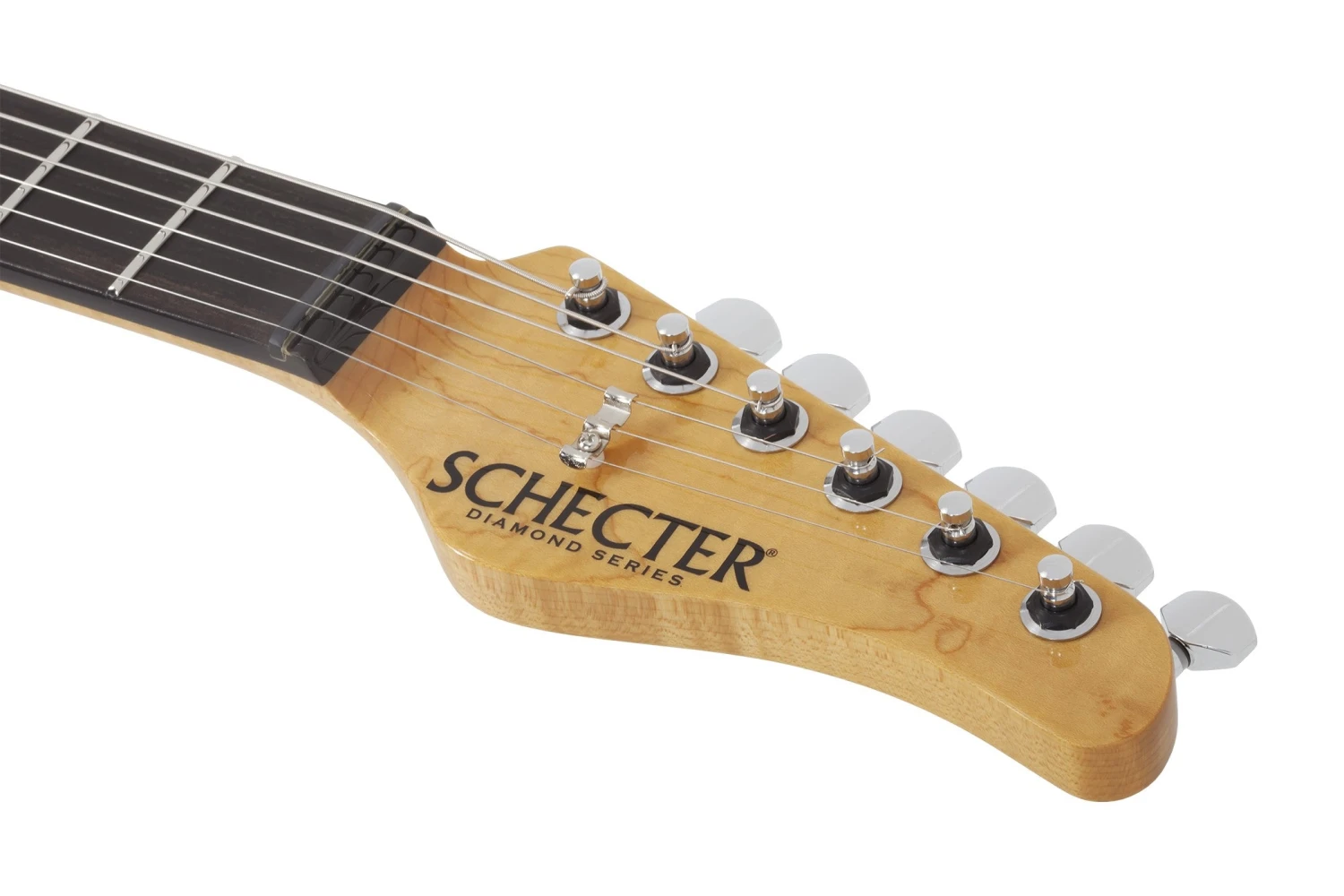 Schecter California Classic - Charcoal Burst (Made In Japan W/ Hard Case) 10 Schecter California Classic - Charcoal Burst (Made In Japan W/ Hard Case) - Image 10