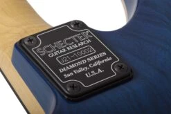 Schecter California Classic - Transparent Sky Burst (Made In Japan W/ Hard Case) 19 Schecter California Classic - Transparent Sky Burst (Made In Japan W/ Hard Case) -Guitar Store CaliforniaClassic.TransparentSkyBurst.13