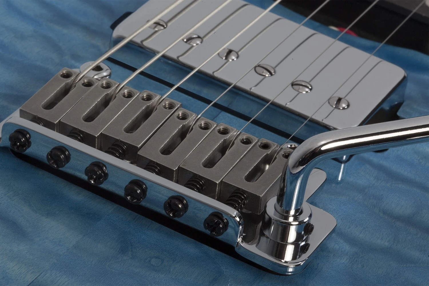 Schecter California Classic - Transparent Sky Burst (Made In Japan W/ Hard Case) 5 Schecter California Classic - Transparent Sky Burst (Made In Japan W/ Hard Case) - Image 5