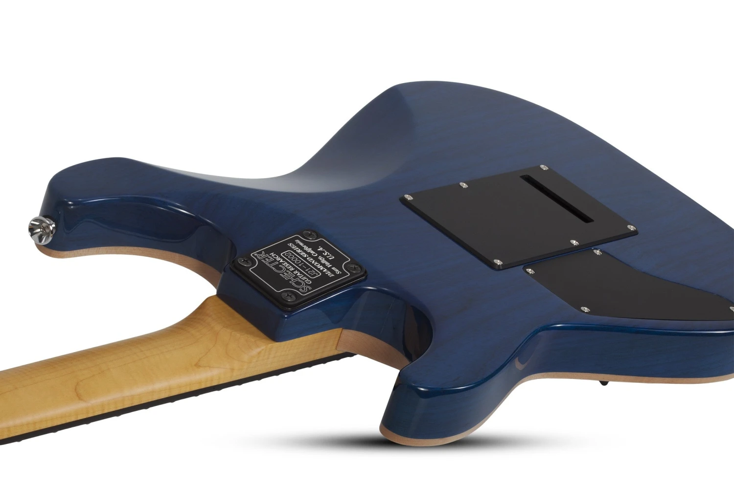 Schecter California Classic - Transparent Sky Burst (Made In Japan W/ Hard Case) 12 Schecter California Classic - Transparent Sky Burst (Made In Japan W/ Hard Case) - Image 12