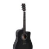 Sigma DMCE-BKB Dreadnought Acoustic Guitar - Black